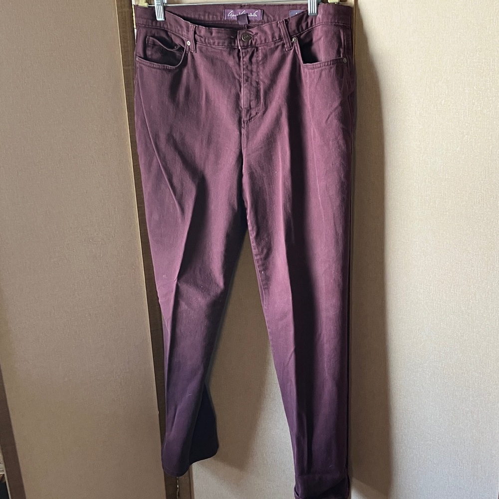 Gloria Vanderbilt Deep Purple jeans 12